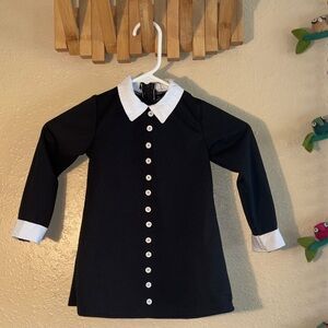 EUC ADAMS FAMILY WEDNESDAY ADAMS DRESS SIZE 2T.